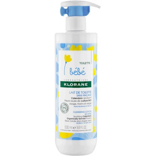 Klorane Bébé Lait de Toilette Protecteur sans rinçage