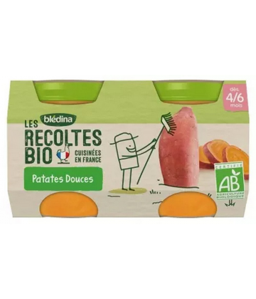 Blédina Les Récoltes Bio Petits Pots de Légumes 130 g x 2