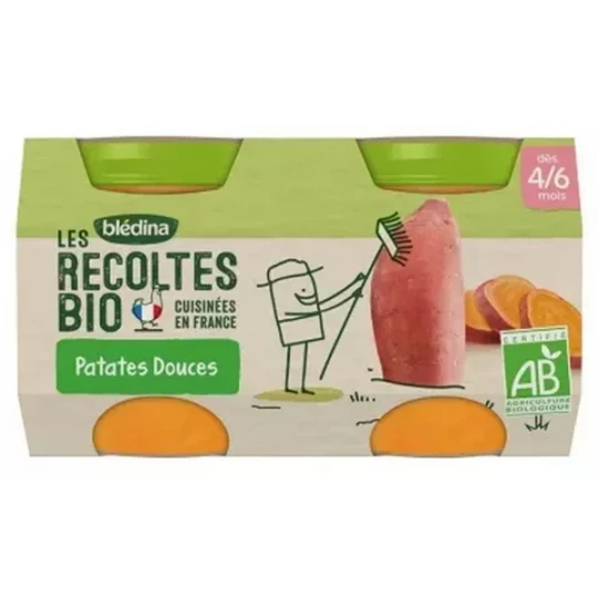 Blédina Les Récoltes Bio Petits Pots de Légumes 130 g x 2 - image 3