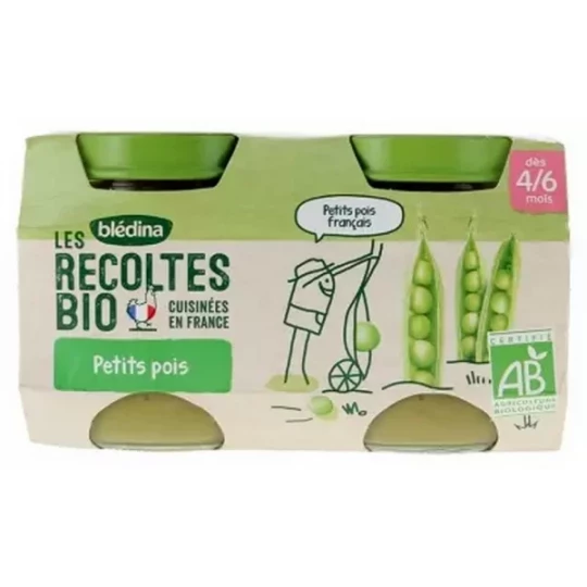 Blédina Les Récoltes Bio Petits Pots de Légumes 130 g x 2 - image 4