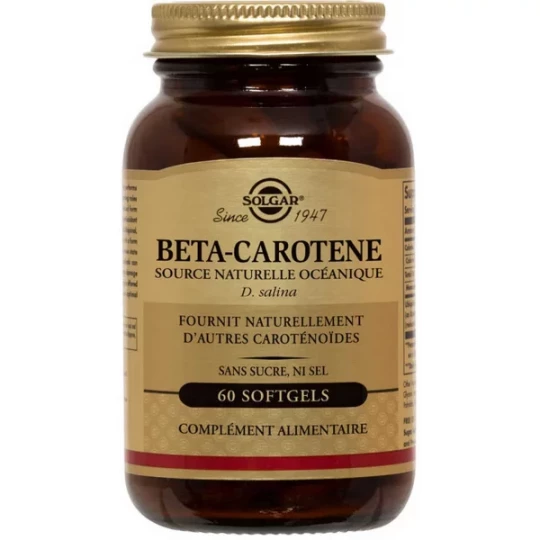 Solgar Bêta-Carotène Capsules x 60