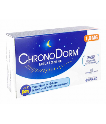 ChronoDorm Mélatonine 1,9 mg x 30
