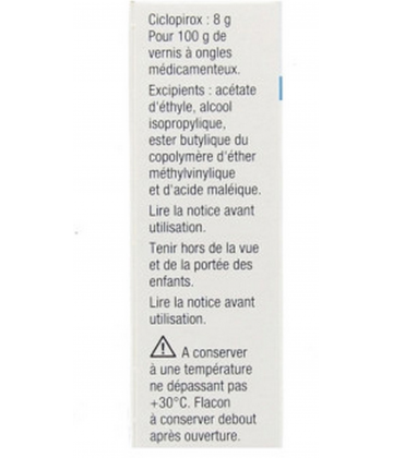 Ciclopirox Viatris vernis à ongles 3 ml - image 2