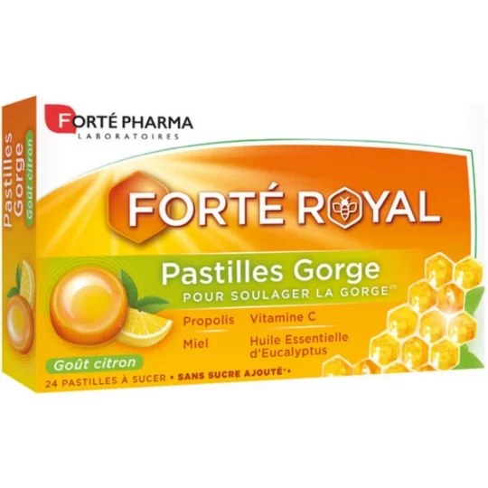 Forté Pharma Pastilles Royales Citron x 24