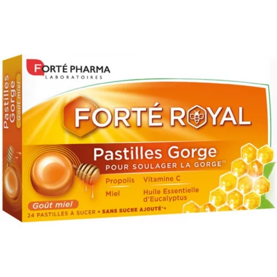 Forté Pharma Pastilles Royales Miel x 24