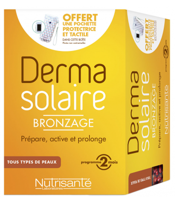Nutrisanté Dermasolaire Bronzant x 150