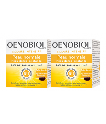 Oenobiol Solaire Intensif Peau Normale 2 x 30
