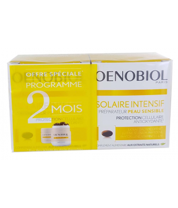Oenobiol Solaire Intensif Peau Sensible 2 x 30