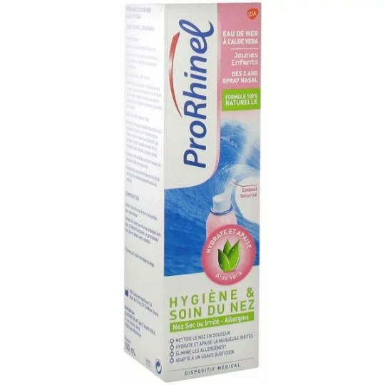 ProRhinel Hygiène du Nez à l'Aloe Vera Enfants 100 ml