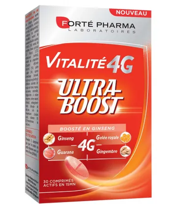Forté Pharma Vitalité 4G Ultra Boost Comprimés x 30