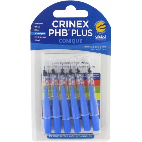 Crinex PHB Plus Brossettes Interproximales Conique 1.3 