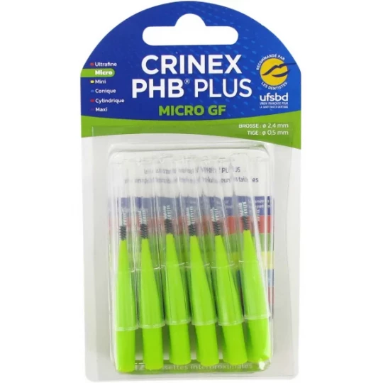 Crinex PHB Plus Brossettes Interproximales Micro Plus GF 0.9 - image 2