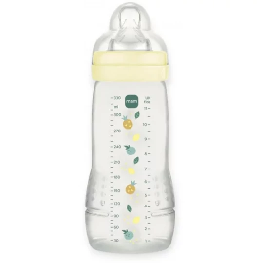 MAM Biberon Easy Active Coloré 2ème âge Tétine débit X  330 ml - image 5