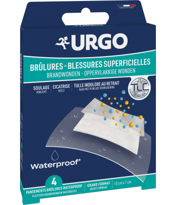 Urgo Brûlures - Blessures Superficielles Pansements Waterproof