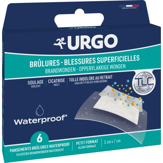 Urgo Brûlures - Blessures Superficielles Pansements Waterproof - image 2
