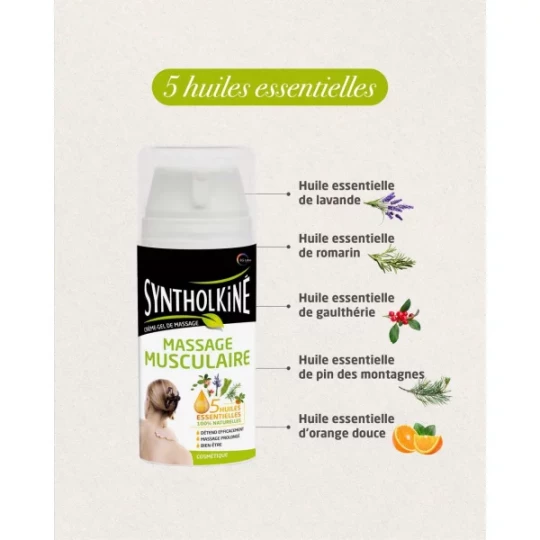SyntholKiné Crème-Gel de Massage 75 ml - image 3