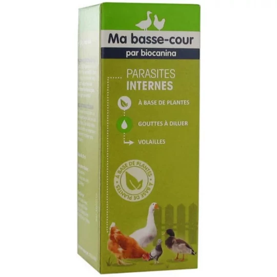 Biocanina Ma Basse-Cour Parasites Internes Volailles 30 ml