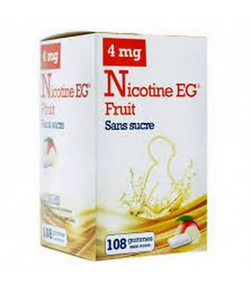 Nicotine EG Fruit 2 mg Sans Sucre Gommes x 108