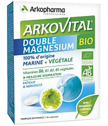 Arkopharma Arkovital Double Magnésium Bio x 30