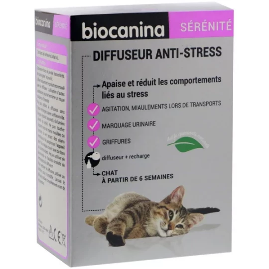 Biocanina Sérénité Diffuseur Anti-Stress + Recharge 45 ml