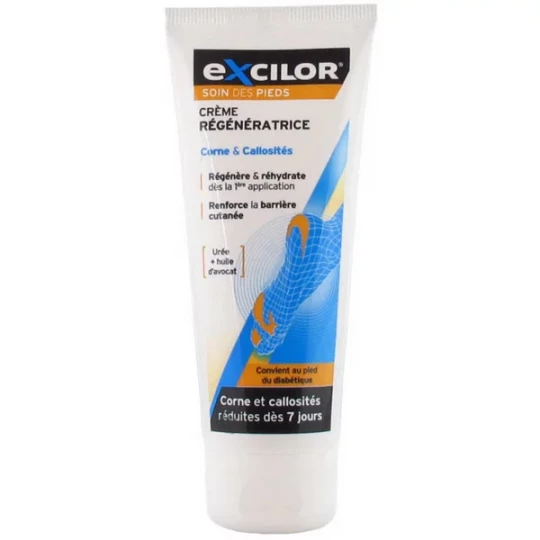 Excilor Crème Régénératrice Cornes et Callosités 50 ml