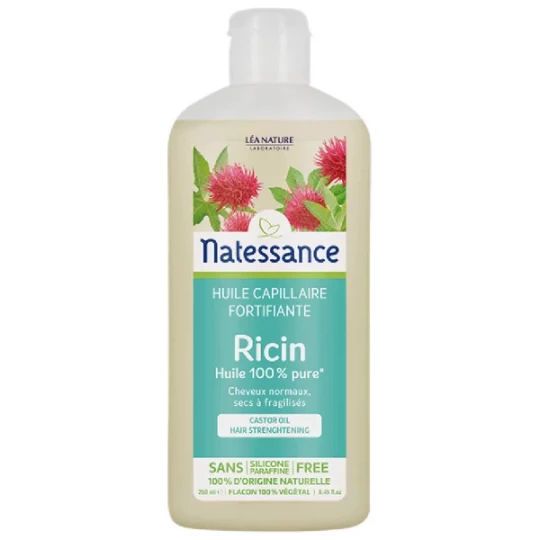 Natessance Huile de Ricin Bio 250 ml