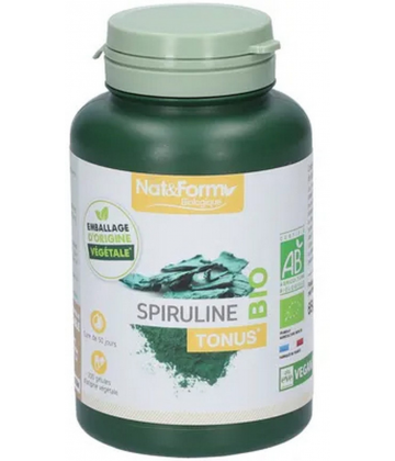 Nat&Form Spiruline Bio x 200