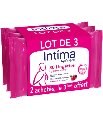 Intima Gyn'Expert Lingettes 3 x 20