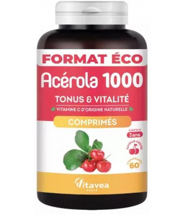 Nutrisanté Acérola 1000 Comprimés x 60