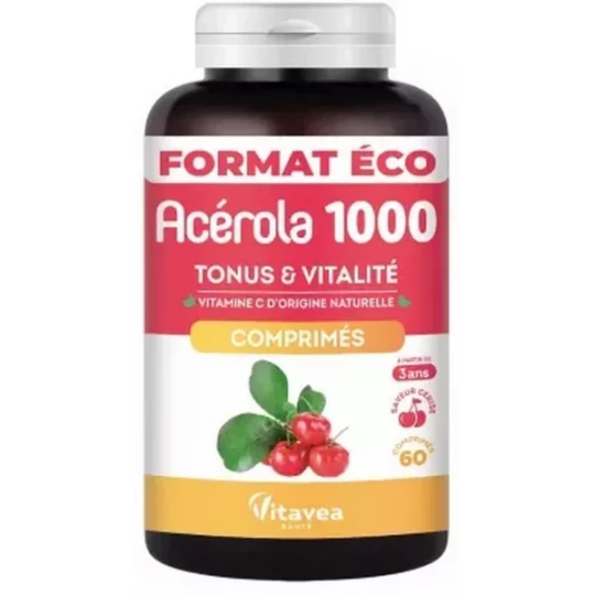 Nutrisanté Acérola 1000 Comprimés x 60 - image 1