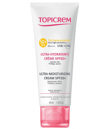 Topicrem Ultra-Hydratante Crème SPF50+ 40 ml