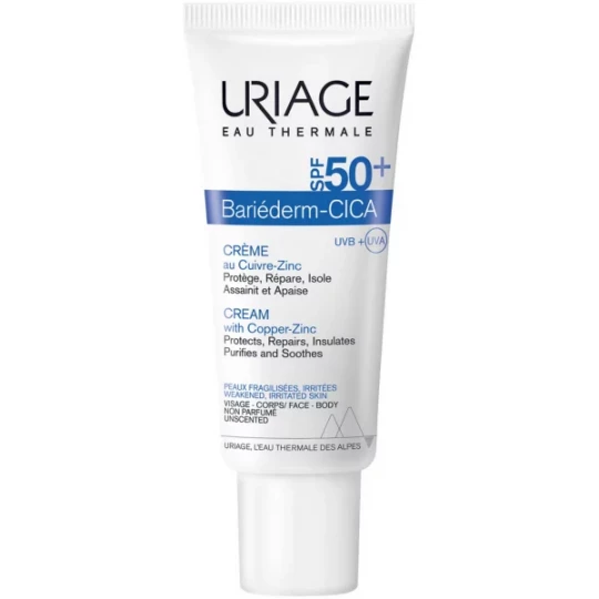 Uriage Bariéderm Cica-Crème SPF50+ 40 ml