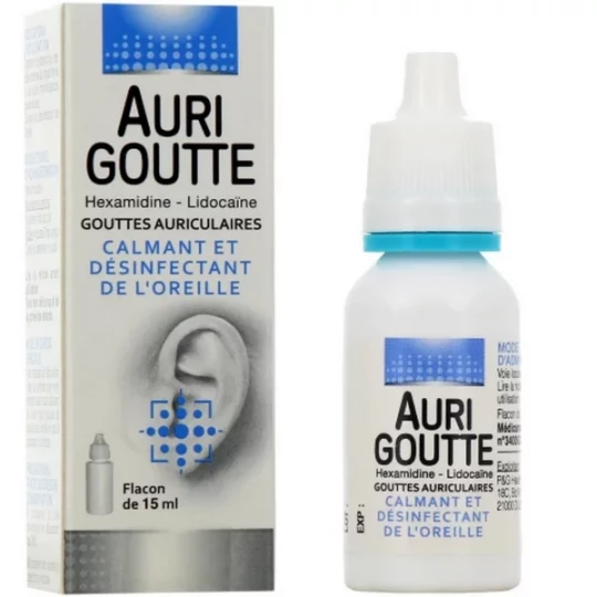 Aurigoutte Gouttes Auriculaires 15 ml