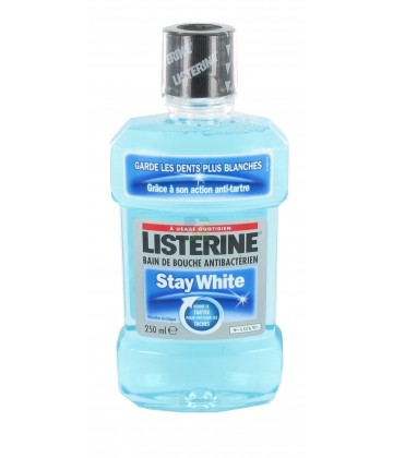Listerine Bain de Bouche Stay White 250 ml