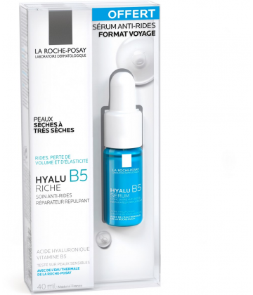 La Roche-Posay Hyalu B5 Soin Anti-Rides 40 ml + Sérum Hyalu B5 10 ml OFFERT