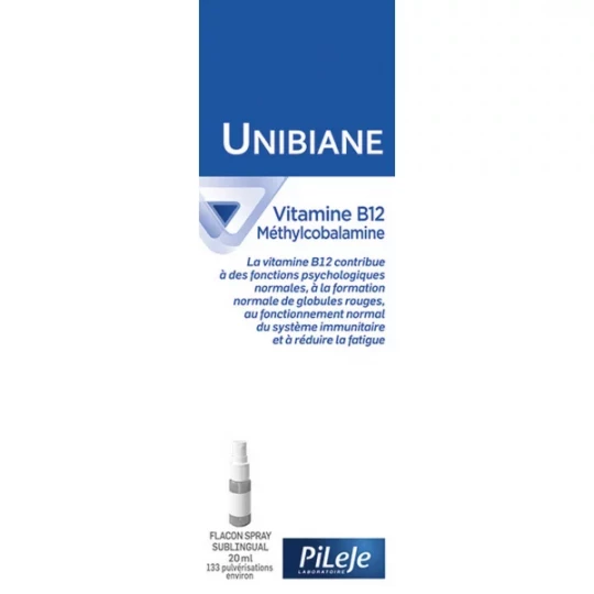 PiLeJe Unibiane Vitamine B12 20 ml