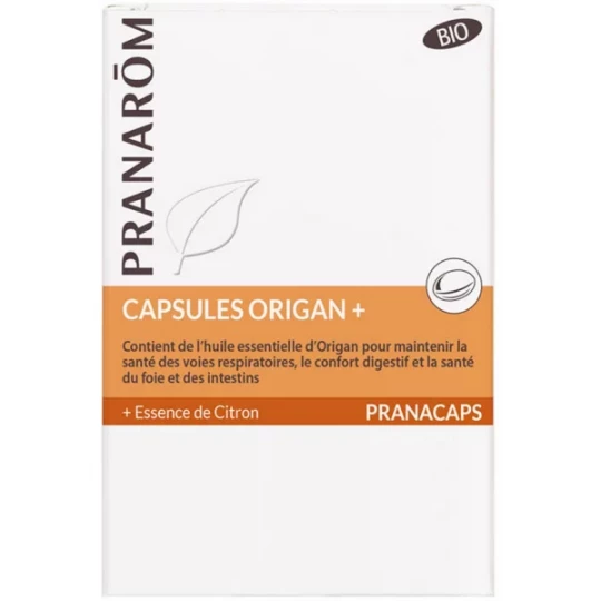Pranarôm Bio Origan+ Capsules x 30
