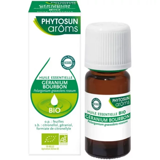 Phytosun Arôms Huile Essentielle Bio Géranium 10 ml