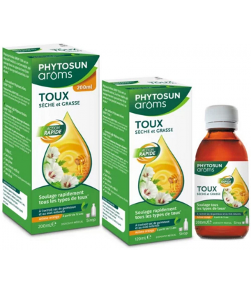 Phytosun Aroms Sirop Toux Sèche et Grasse
