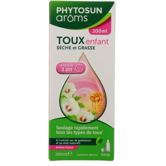 Phytosun Arôms Sirop Enfant Toux Sèche et Grasse - image 3