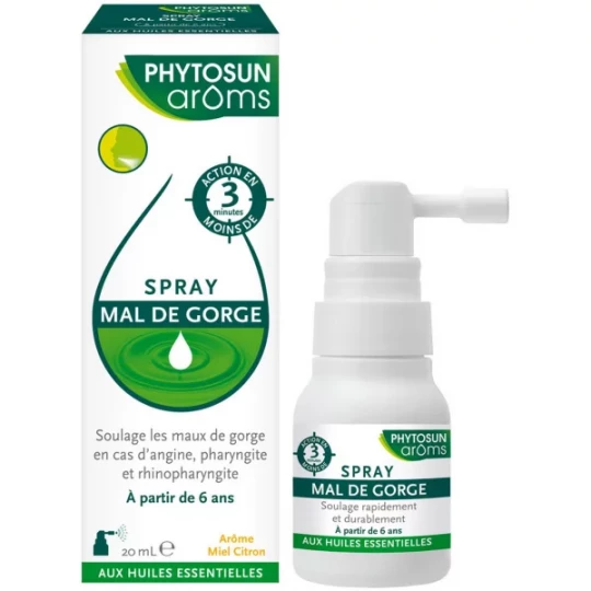Phytosun Arôms Spray Mal de Gorge 20 ml