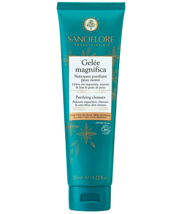 Sanoflore Gelée Magnifica Nettoyant Purifiant Peau Neuve 125 ml