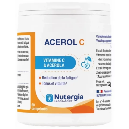 Nutergia Acerol C x 60