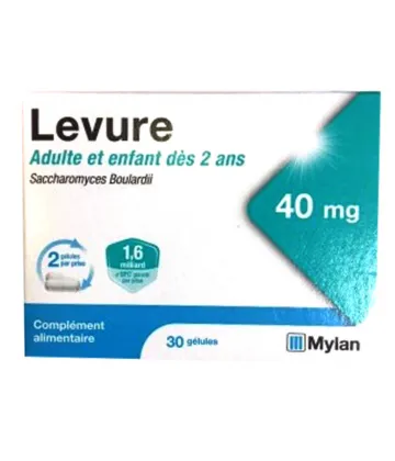 Mylan Viatris Levure Adulte et Enfants Gélules 40 mg x 30