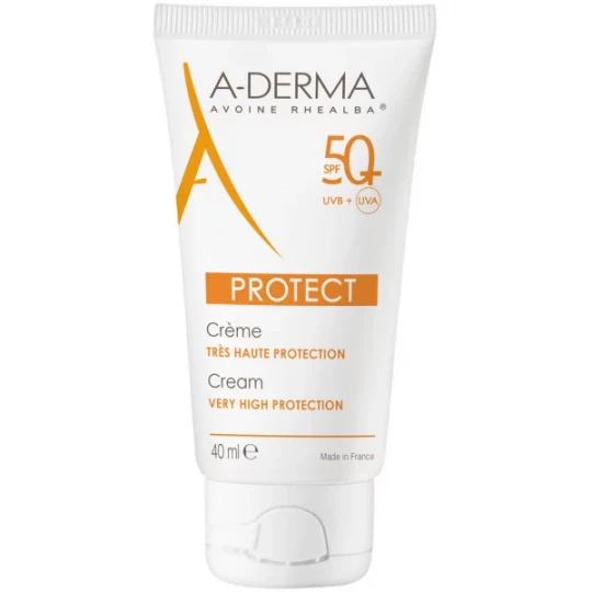 A-Derma Protect Crème SPF50+ Sans  Parfum 40 ml