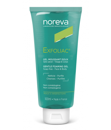 Noreva Exfoliac Gel Moussant Doux 100 ml