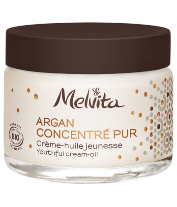 Melvita Concentré Argan Pur Crème-Huile Jeunesse Bio 50 ml