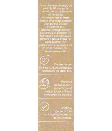 Nat&Form Gelée Royale Bio x 20