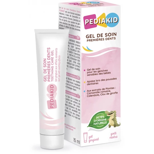 Pediakid Gel de Soin Premières Dents 15 ml