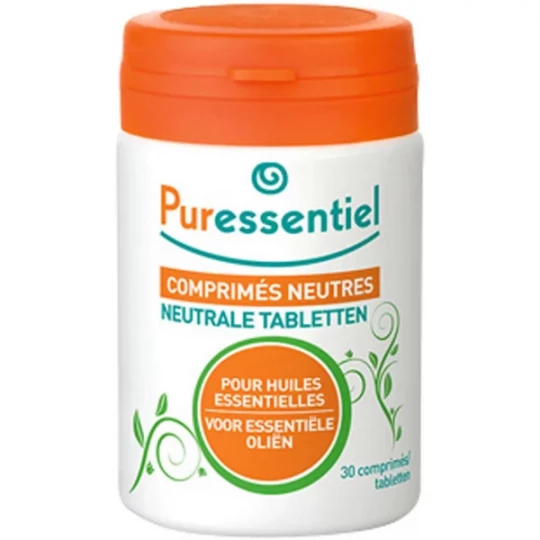 Puressentiel Comprimés Neutres pour Huiles Essentielles x 30